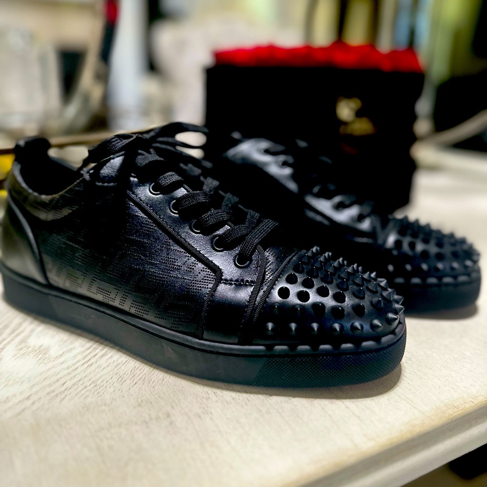 Men's Louis Junior Spiked Low-Top Sneakers